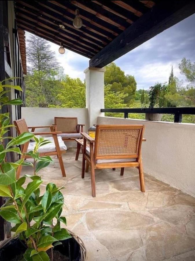 Villa Avec Piscine Au Calme Seillans Exterior foto